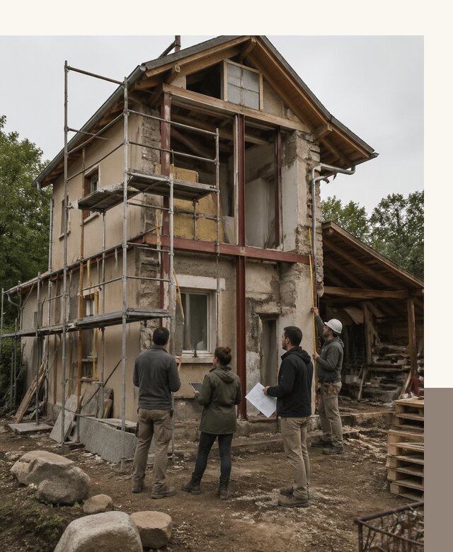 Реконструкция загородного дома под ключ в Жигулёвске от бюро