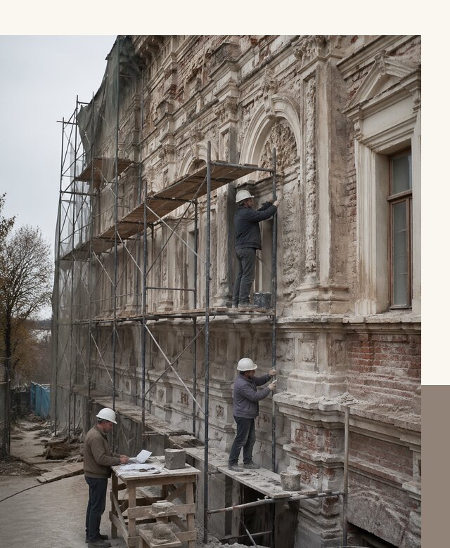Реставрация объектов культурного наследия под ключ в Жигулёвске